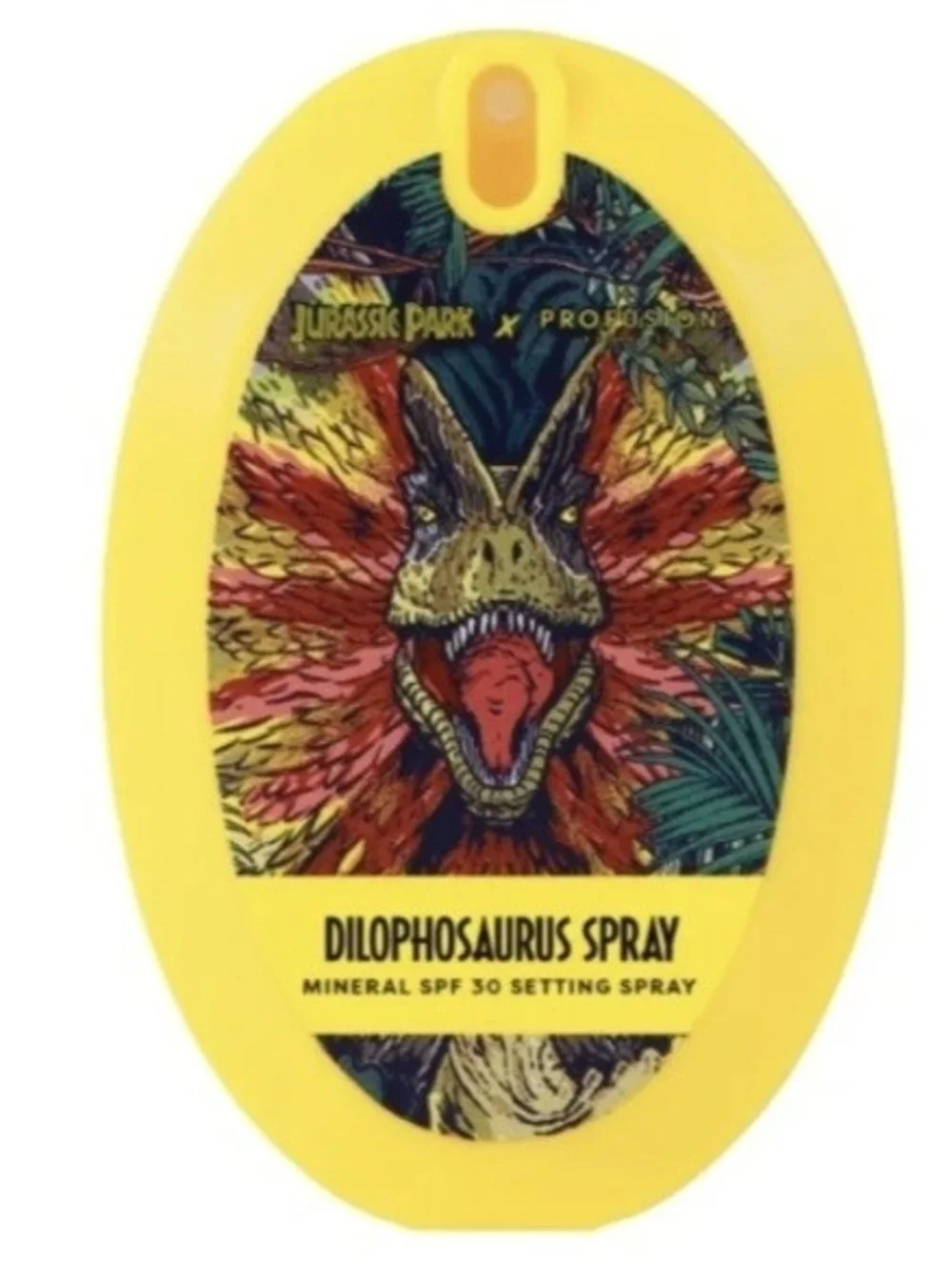 Jurassic Park 10000 Volts Lash Set, Liquid eyelinr Dilophosaurus Spray Profusion